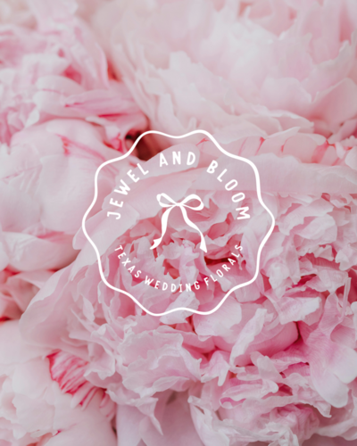 Bright, colorful, retro branding for a wedding florist based in central Texas.