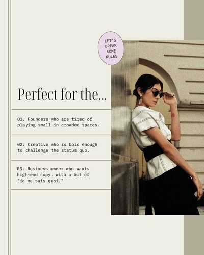 kimberly showit website template homepage design for coachhes and course creators