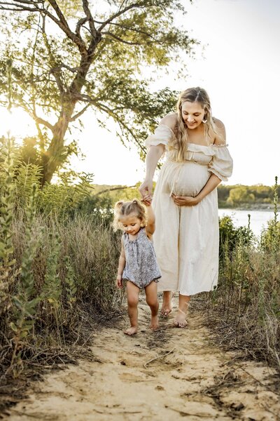 mother and infant daughter in dallas texas