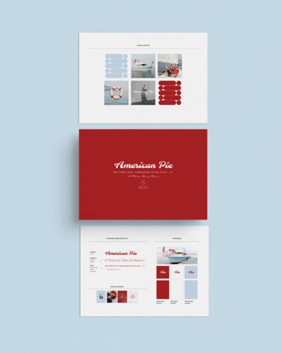 Creative social media content templates and brand visuals