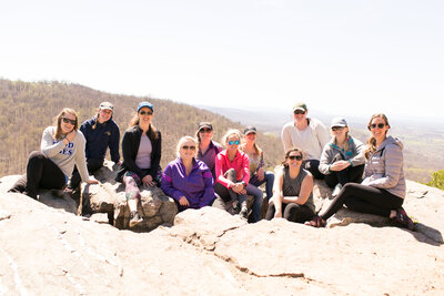 ravens roost hike with her hike collective