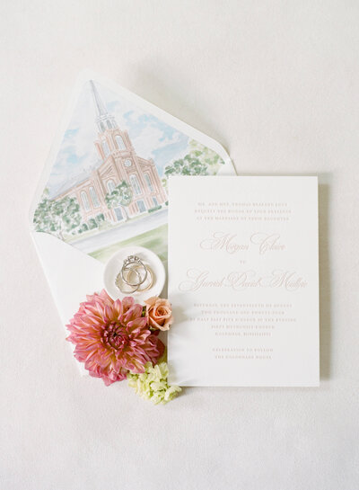 Molly Chain Collectiv wedding invitation