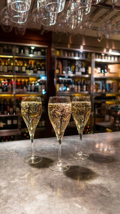 Celebrate with a glass of Champagne at Hop Riot in Wheatland, California