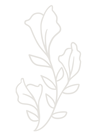 grey flower graphic
