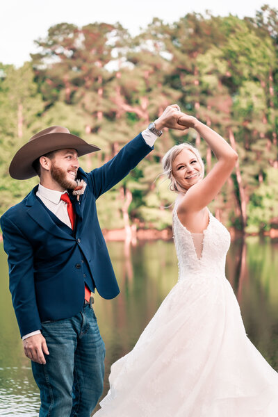 Elegant wedding photography showcasing love stories in Houston by Leo Spin