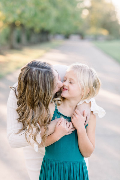 Karen Schanely pictured with daughter.