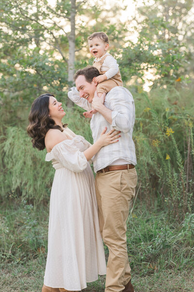 Family Portraits at Memorial Park