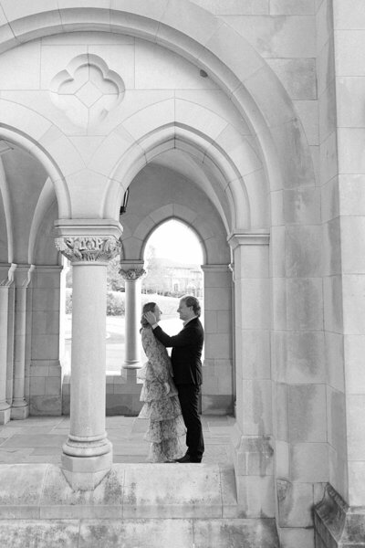 engagement-session-national-cathedral-washington-dc-couple-posing-in-front-of-historic-church