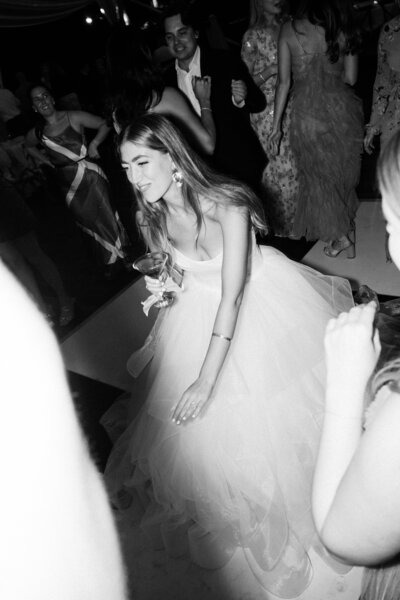 Wedding guests lifted during hora at Glen Foerd Estate in Philadelphia, PA
