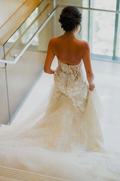Behind the Scenes of Stylish Bride Walking