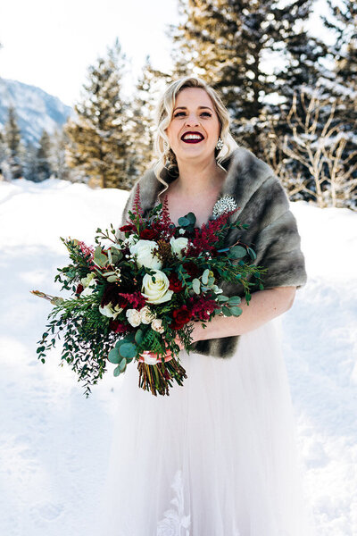 intimate wedding day portraits