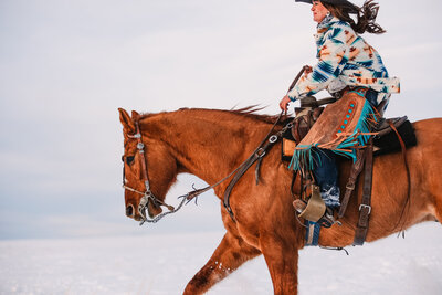 Southwest Montana Cowgirl