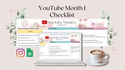 youtube month 1 checklist what to focus on in your first month on youtube