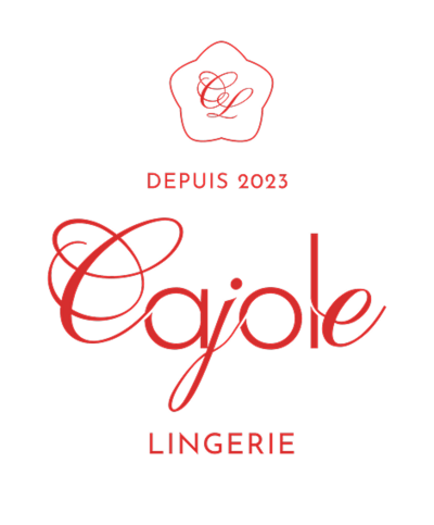 Logo vertical de Cajole Lingerie - féminin, élégant, avec des formes rondes pour rappeler la douceur et le confort de la marque.
