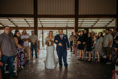 Weddings and Receptions at Burton's Farmhouse Restaurant and Events in Paoli, Indiana