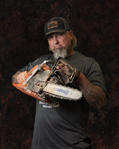 Jim Denkins of Bear Hollow Wood Carvers