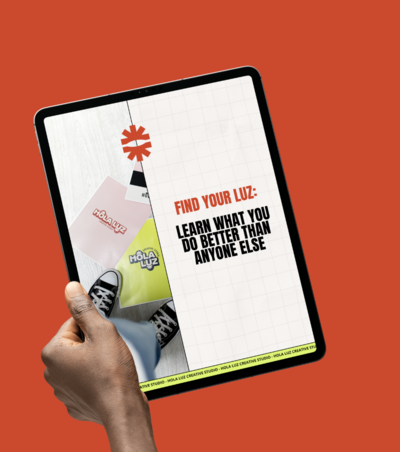 Website freebie from Hola Luz Creative Studio to support professional website design for small business