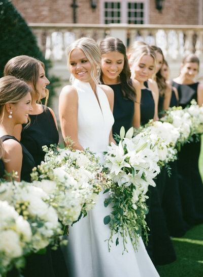 Amsale Bridesmaid Dresses at Fountainview Mansion