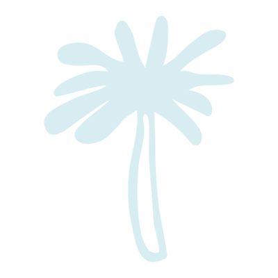 Bondi Marketing palm tree icon sky blue