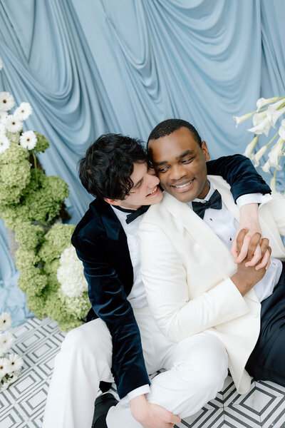 Newlywed couple wedding reception at Bacchus in Milwaukee, WI