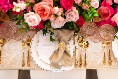 elegant dinner party