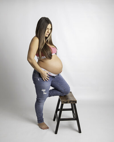 gorgeous maternity portrait