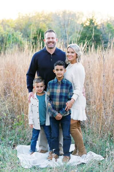 Cozy Holiday Session with Noire Studios Photography