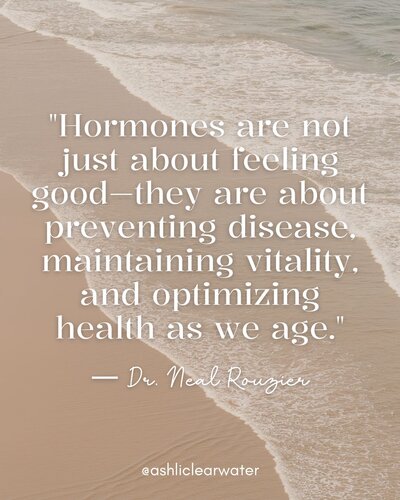 Screenshot of an inspirational quote shared by Wellness & Hormone Health, a hormone therapy clinic in Centennial, Colorado serving nearby areas.