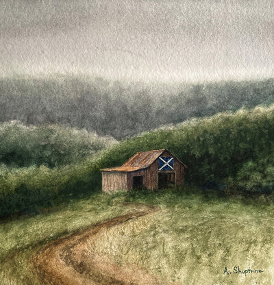 Mr. Bell’s Barn © Alan Shuptrine, Artist
