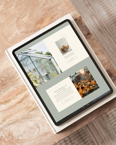computer showing cowichan equestrian website