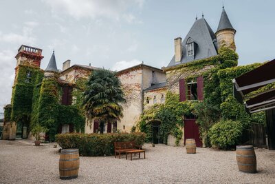 Chateau Sentout wedding venue in Bordeaux, France
