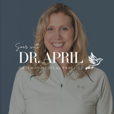 Professional branding headshot Williamsburg VA – lifestyle photography for Dr. April medical practice