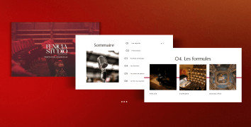 Proposition commerciale de Fenicia Studio, graphiste spécialisée en identité visuelle pour le secteur culturel.