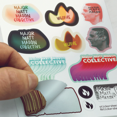 Custom Stickersheet Design - Cover Image