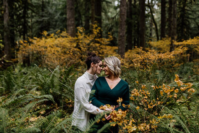 engagement pose