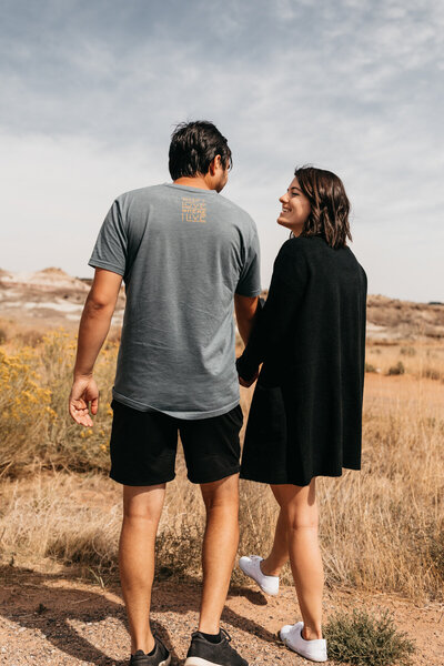 Couples session at Antelope Island