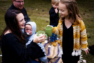 La Crosse WI Outdoor Fall Family Photography