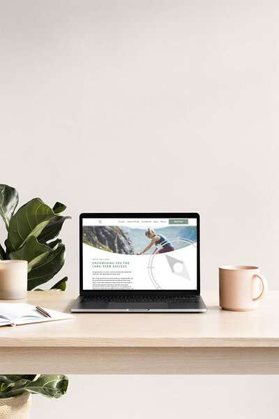 Signature brand identity packages and custom website designs for small businesses.