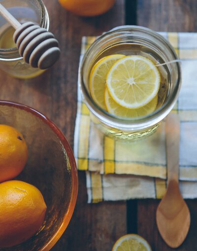 Lemon water gut health