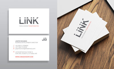Link Business Card Design - Marike Designs