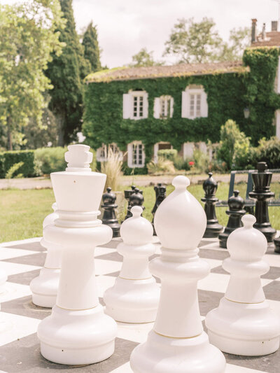 Le jeu d'échec - Chateau Saint-Joseph