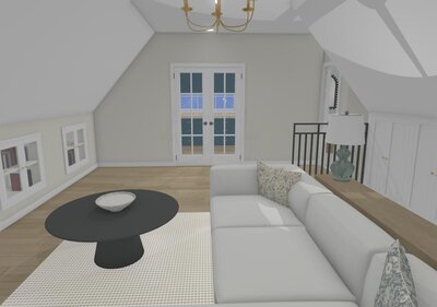 Living Room View 7 Door Closed