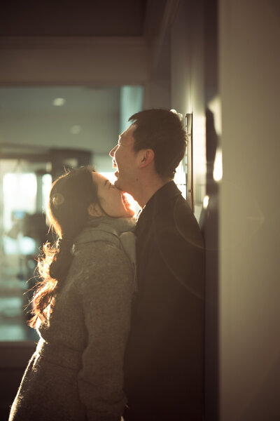 Intimate Couple's Portrait - Champaign, IL