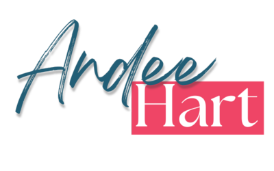 word mark logo reading andee hart equipping woman entrepreneurs