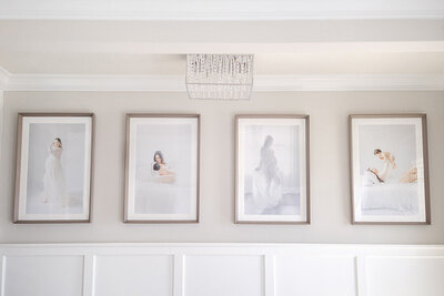 Elegant Tampa photography studio interior with soft natural light and neutral decor, perfect for luxury newborn and maternity sessions
