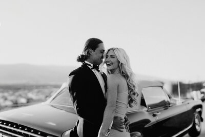 bannockburn-wedding-shoot-with-vintage-car