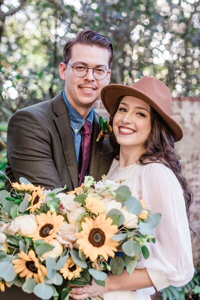 Angela + Sam -  Elopement at Ships of the Sea in Savannah - The Savannah Elopement Package, Flowers by Ivory and Beau