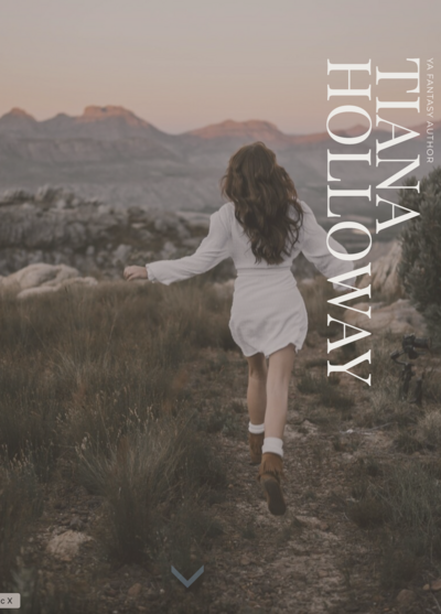 Tianna Holloway Home Page Mockup