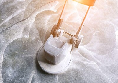 HERN Linemarking using professional grinding equipment to safely remove outdated markings on a commercial surface in Brisbane. Servicing industrial and civil projects across SEQ and Northern NSW.