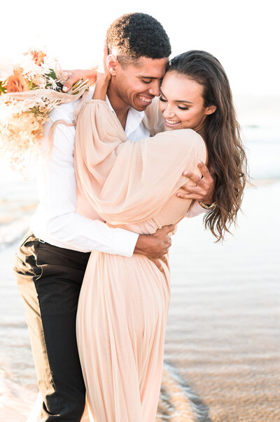joyful cannon beach Oregon summer elopement